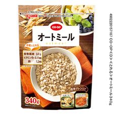 食材・冷凍食品編 |コープで買えるおすすめ無添加食品19:ＣＯ・ＯＰ オートミール 340g 