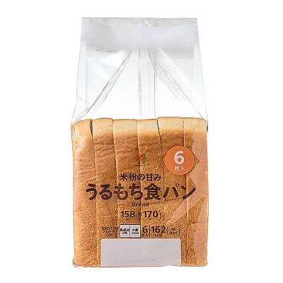 うるもち食パン 6枚入  170円