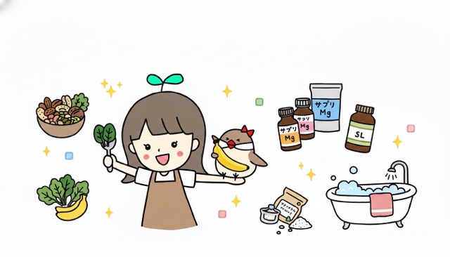 不足しがちなマグネシウムを摂取する方法とおすすめの商品